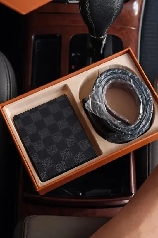 Wallet & Belt Set